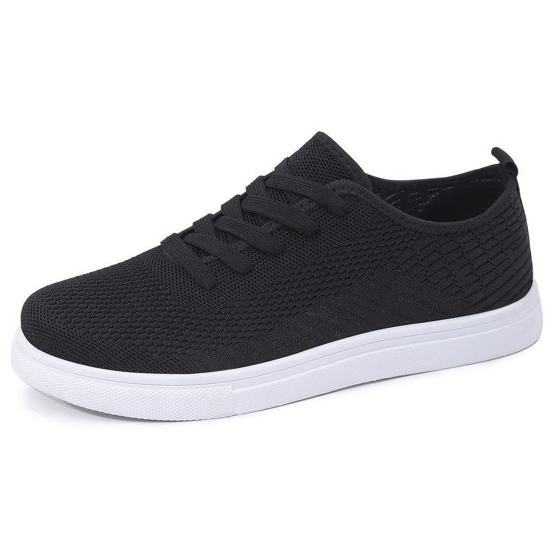 Women's lightweight knit slip-on sneaker with elastic sock entry, breathable 3D knit and cushioning lightweight sole Mune Fashion