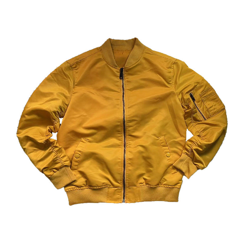 Men's urban nylon bomber with a slim silhouette, arm pocket, and wind-resistant outer shell Mune Fashion