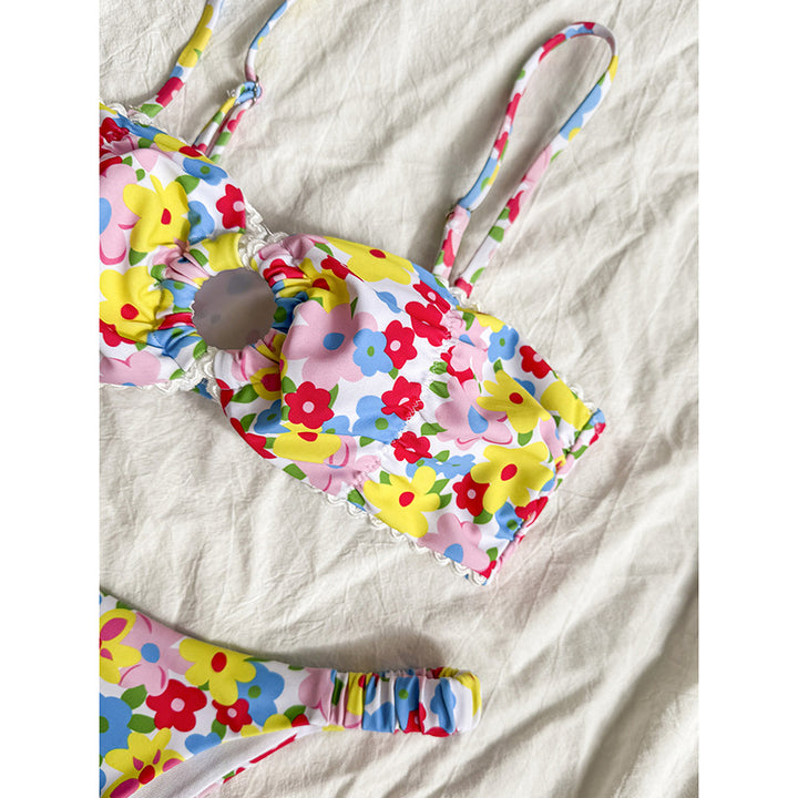 Women Floral Bikini Mune Fashion