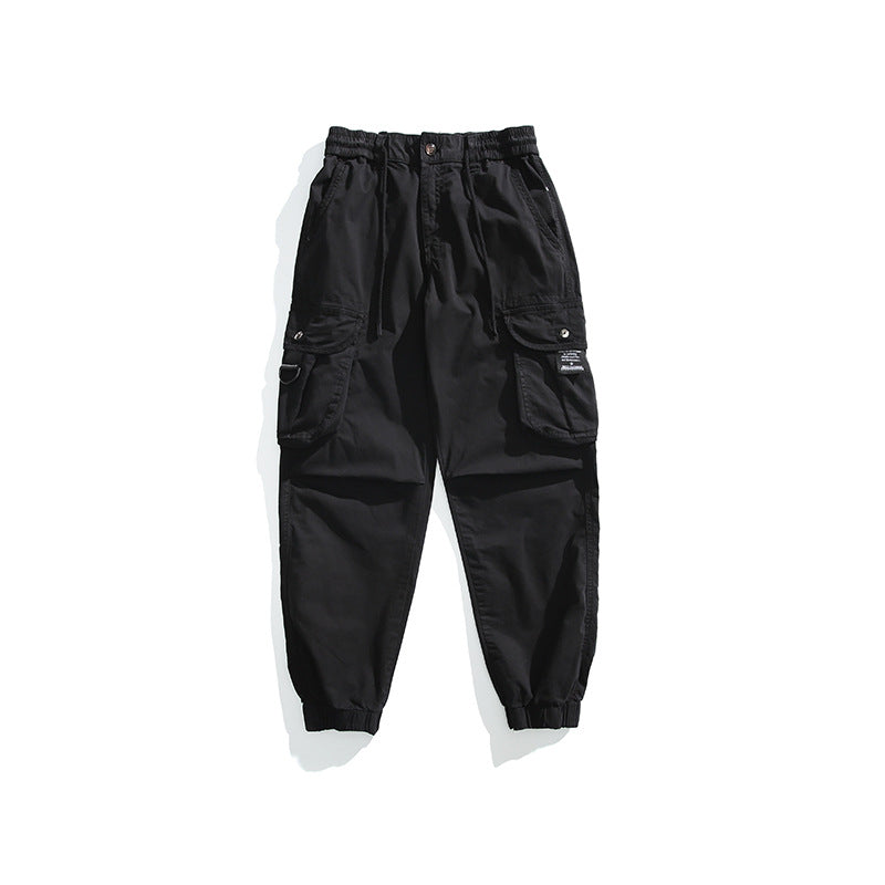 Men's Relaxed-Fit Ripstop Cargo Jogger Pants with D Ring and Multiple Pockets Mune Fashion
