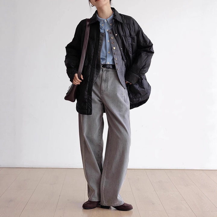 Ladies elegant and padded transitional jacket Drune