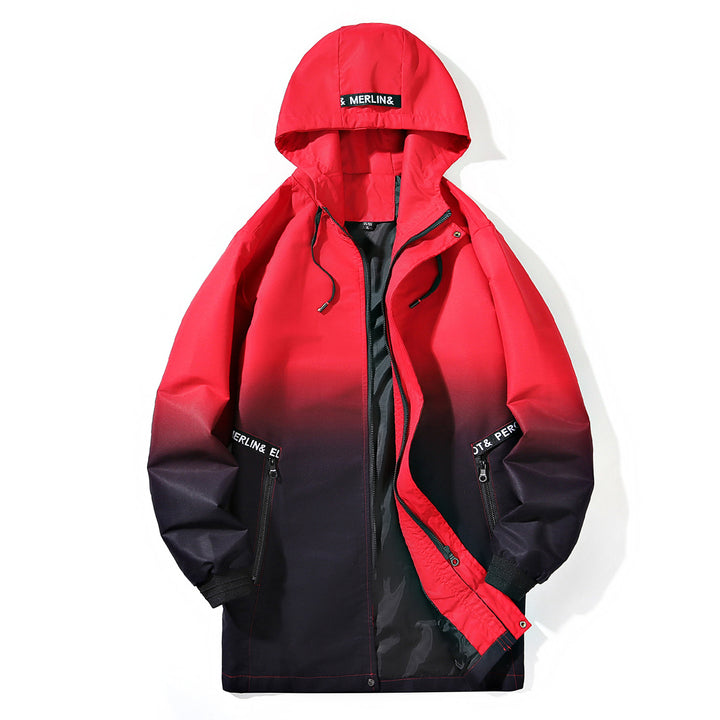 Men's functional transitional jacket with hood and side zip pockets Mune Fashion
