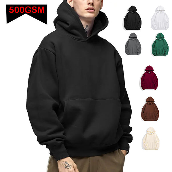Unisex nan classic hoodie with kangaroo pocket and soft cotton fleece Mune Fashion