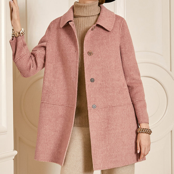 Women's timeless Boucle Coat Mune Fashion