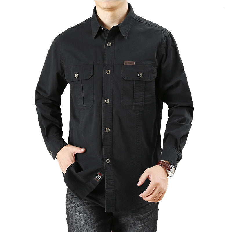 Men's Robust Leisure Shirt Jacket Mune Fashion