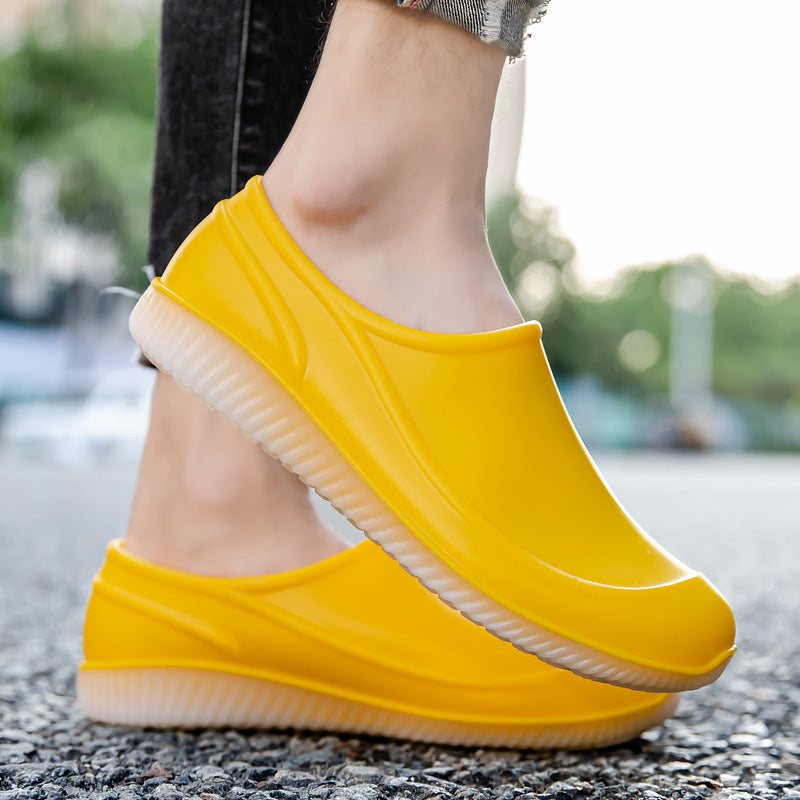 Unisex Waterproof Slip Clogs with Shock-Resistant EVA Sole and Ergonomic Footbed Mune Fashion