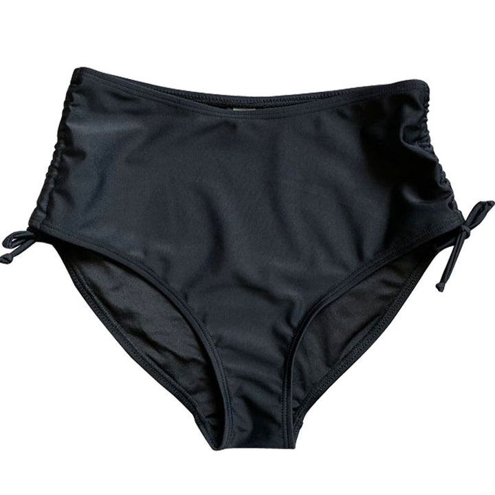Ladies High-Cut Bikini Bottom with Ruffle Mune Fashion