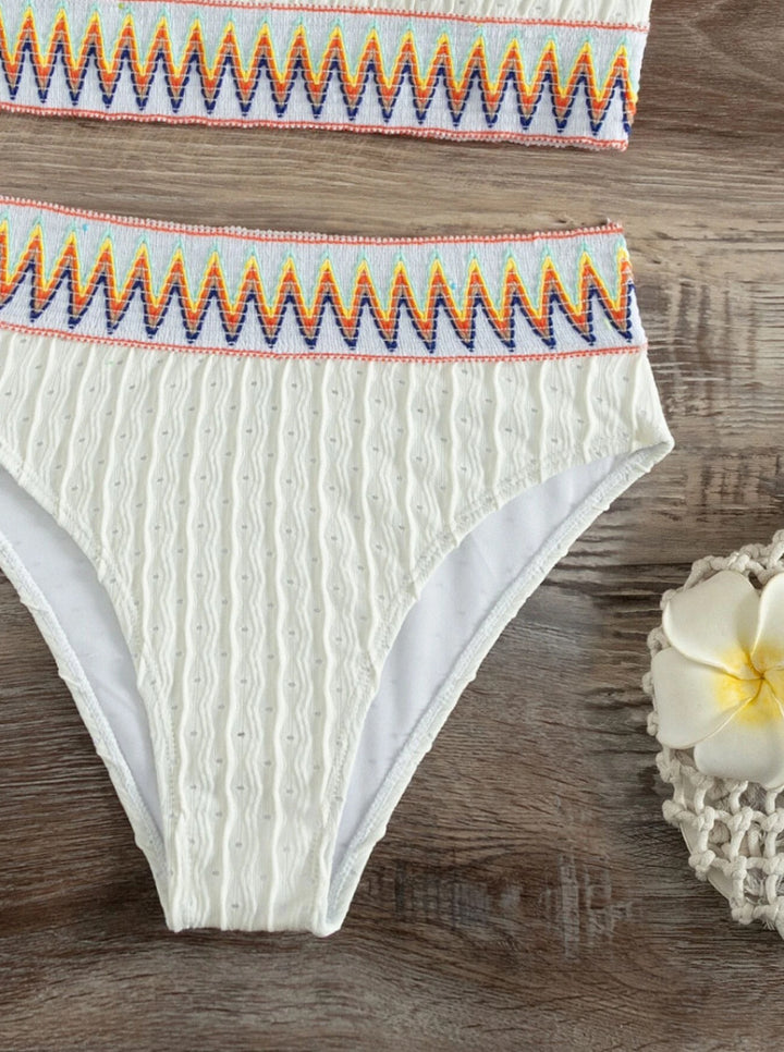 Women's bikini set with asymmetric design and stylish belt Mune Fashion