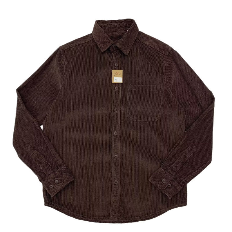 Men's Casual Cord Shirt Jacket Mune Fashion