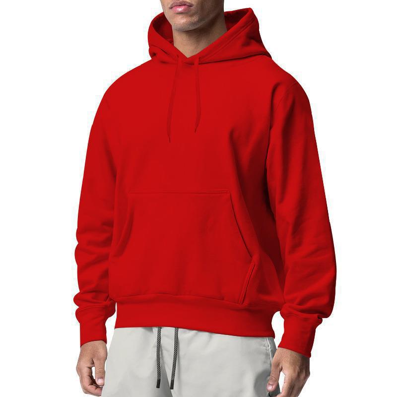 Men's nan Premium Hoodie with kangaroo pocket, brushed fleece interior, reinforced neck seam, and ribbed hem Mune Fashion