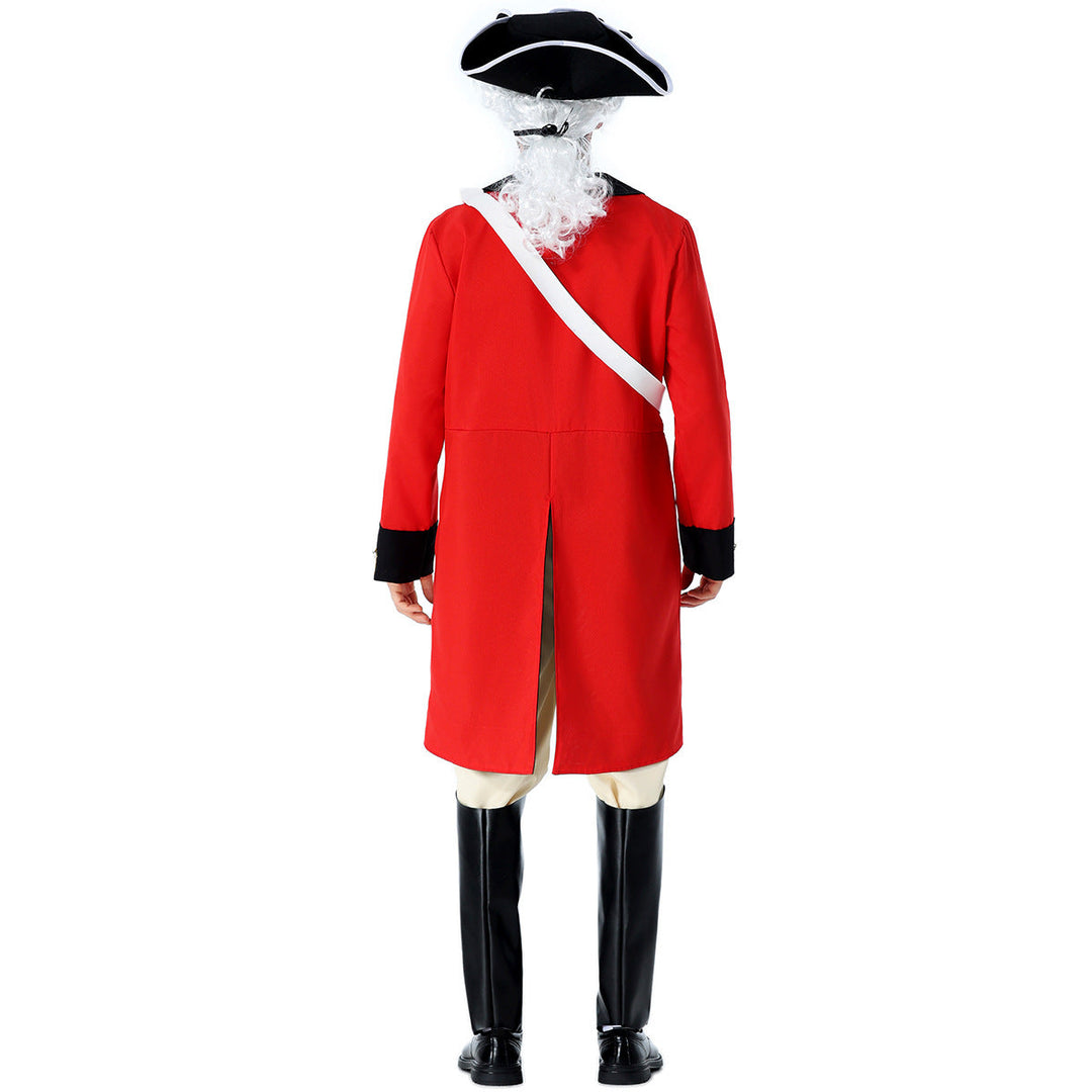 Men's Historical Soldier Costume with detailed Mune Fashion coat and accessories Mune Fashion