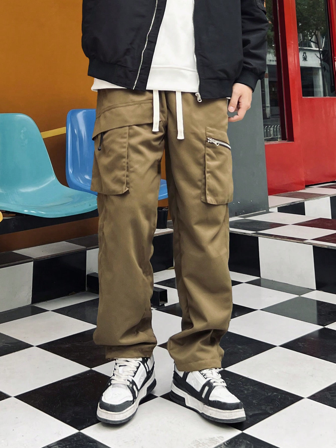 Men's Multifunctional Cargo Pants with Practical Pockets Mune Fashion 1788242392