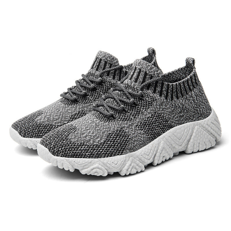 Unisex nan urban knitted slip-on sneakers with sock-like shaft and distinctive profile sole Mune Fashion