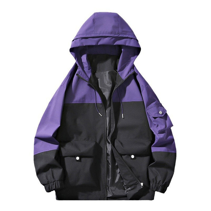 Women's Fashion Leisure Jacket with High Collar Mune Fashion