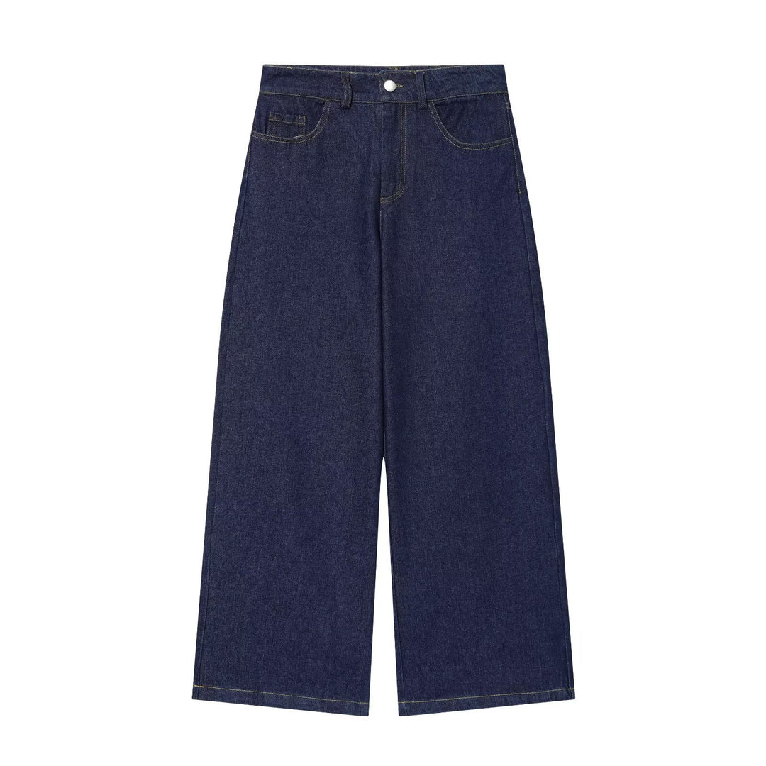 Women's high-waisted jeans shorts with wide leg and five-pocket cut Mune Fashion