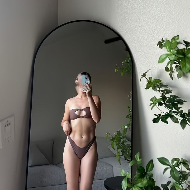 Women Bandeau Bikini with innovative knot design Mune Fashion