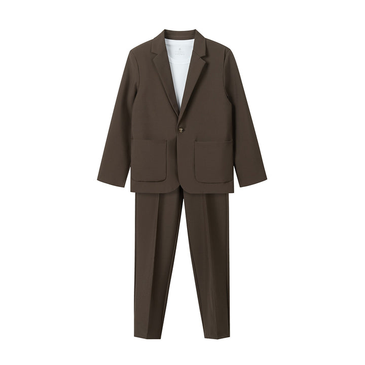 Women's two-piece oversized blazer and tapered suit pants set Mune Fashion