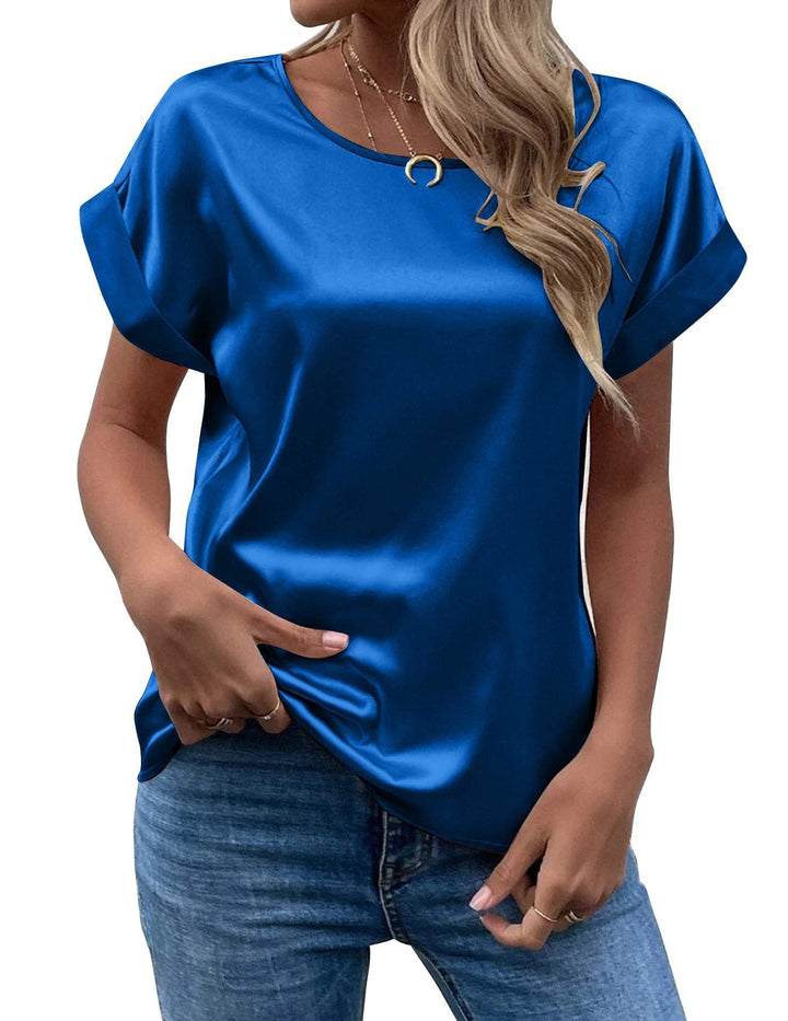 Women Satin Blouse Mune
