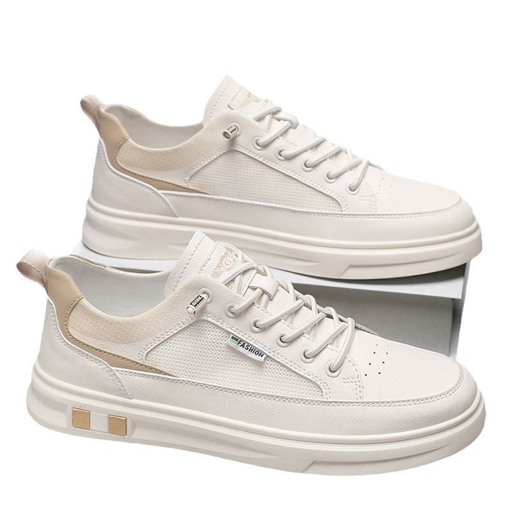 Women's Fashion Sneakers with Breathable Mesh Inserts and Shock-Absorbing Sole Mune Fashion
