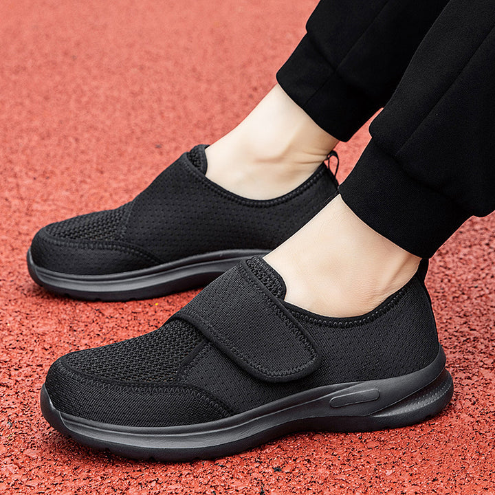 Unisex nan breathable comfort half shoe with Velcro fastener and ergonomic cushioning Mune Fashion