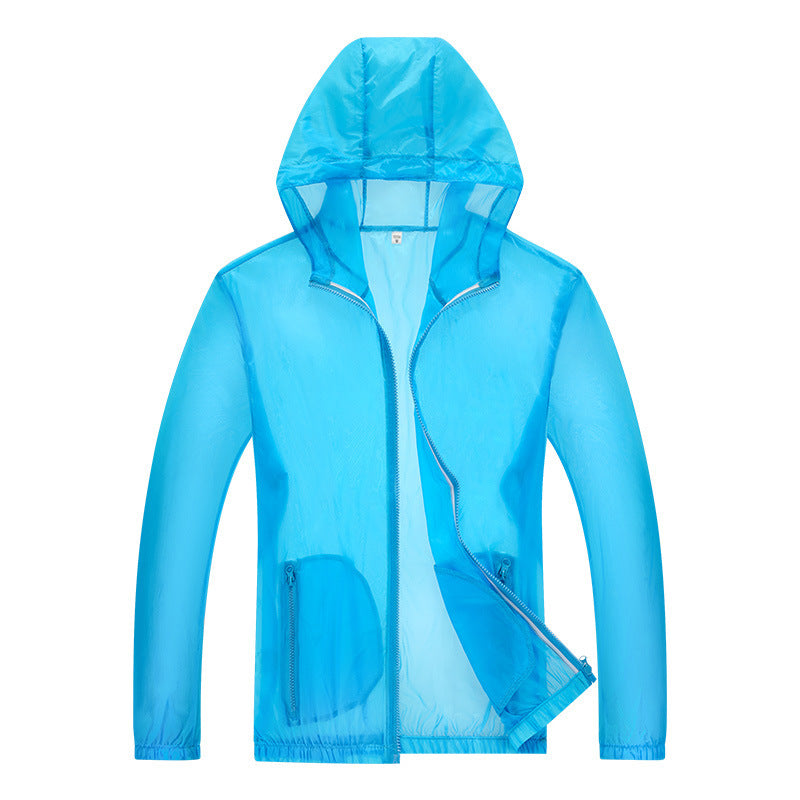 Men's ultralight rain jacket with adjustable hood area and reflective elements Mune Fashion