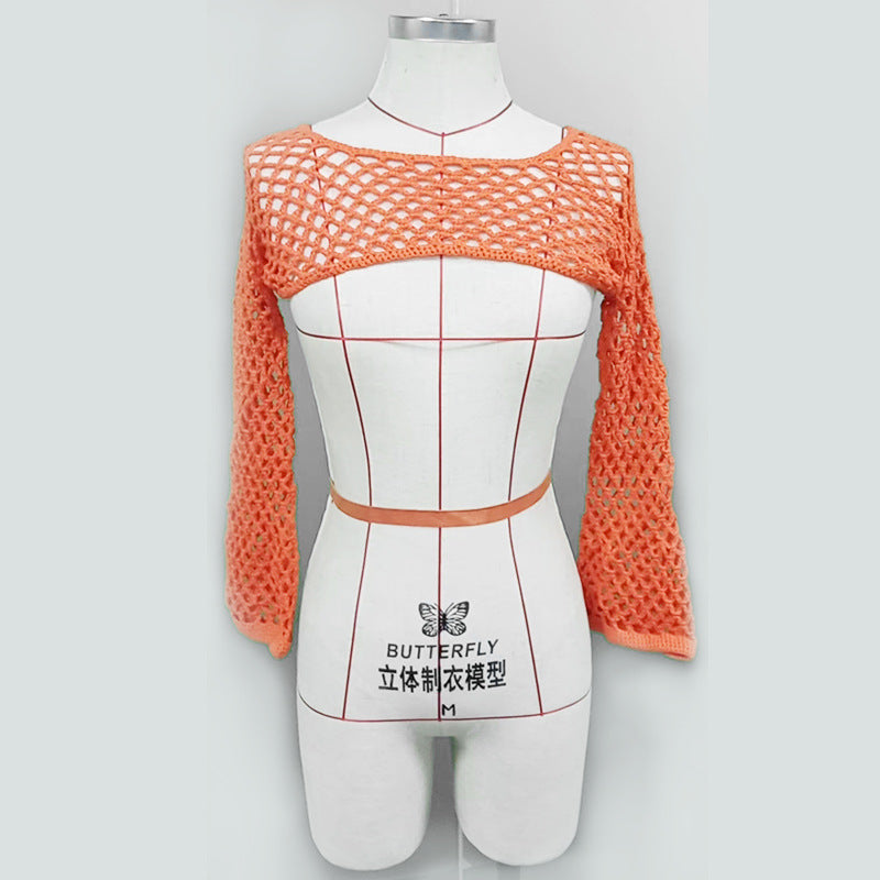 Women's airy, crocheted top Mune Fashion