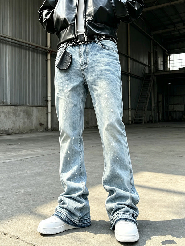 Men Flowing Jeans Mune Fashion