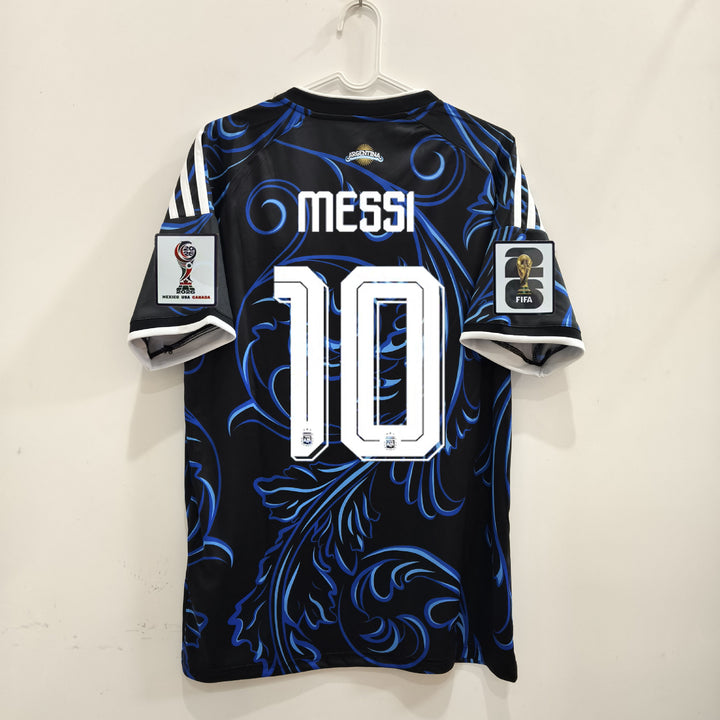 Unisex official player jersey with name print and baroque allover print Mune Fashion