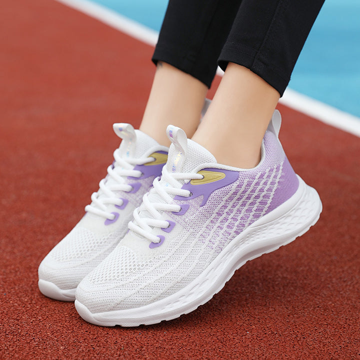 Women’s low-profile performance sneakers with three-dimensional mesh, reactive EVA cushioning, and pull tab Mune Fashion