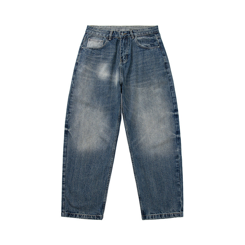 Women's Wide High-Waist Jeans in Baggy Cut Mune Fashion