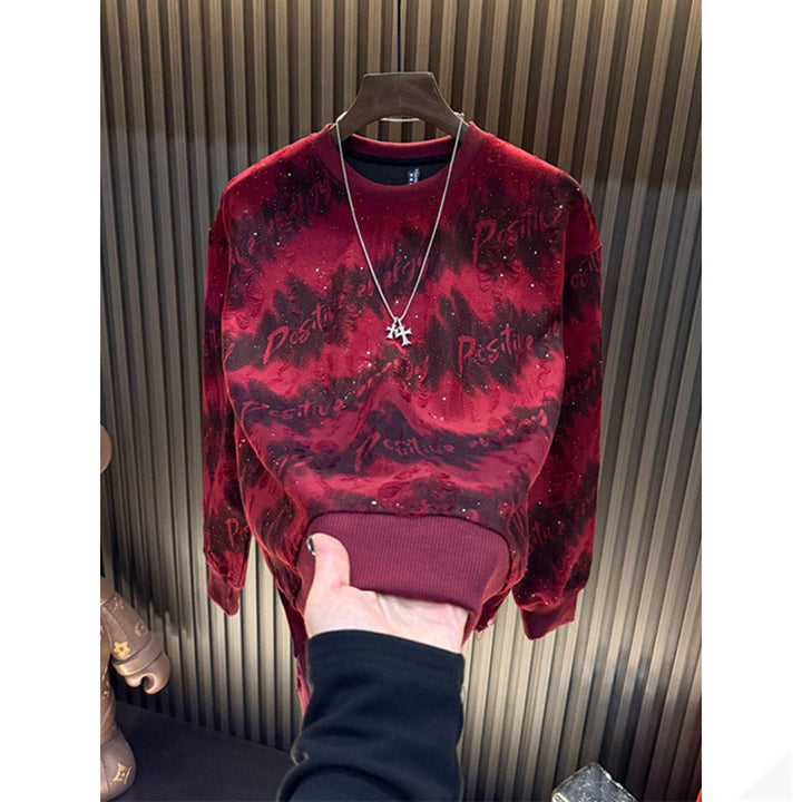 Women's Urban Sweatshirt with Creative Print Mune Fashion