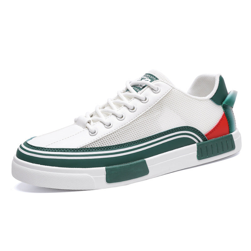 Unisex lightweight retro cup sole sneakers with breathable mesh, padded comfort insole and grippy rubber outsole Mune Fashion