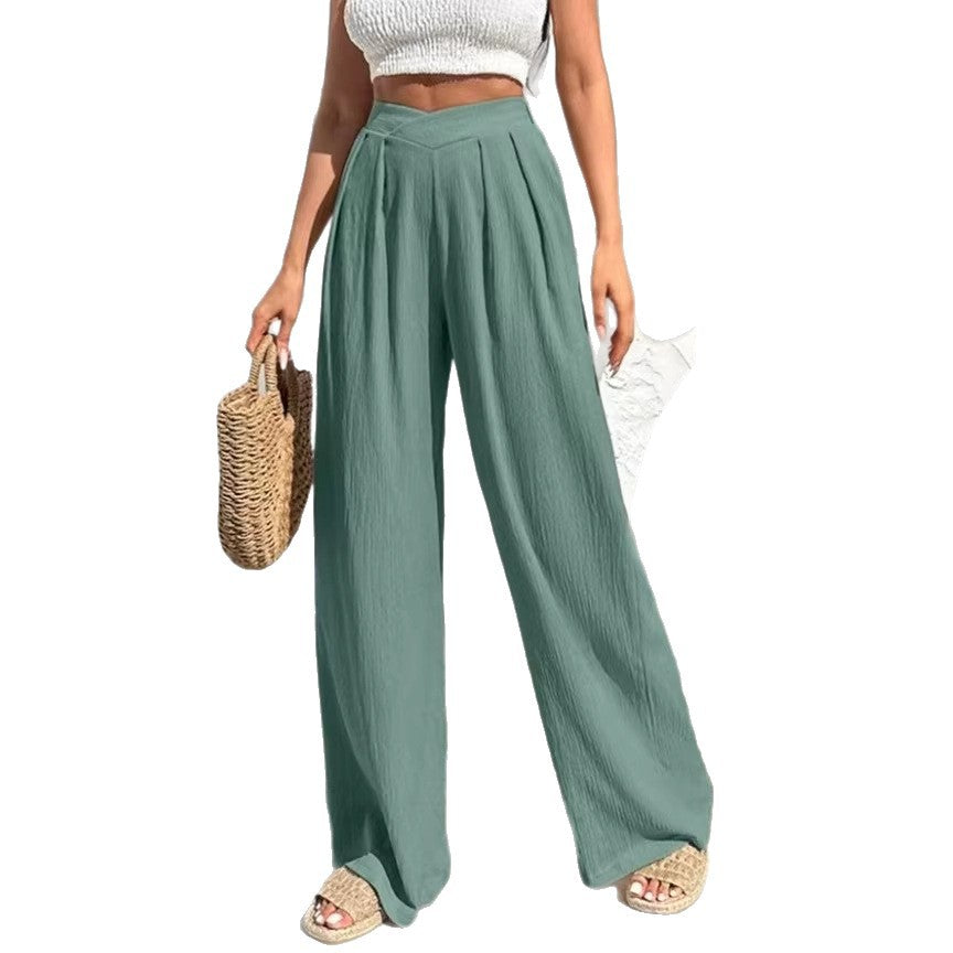 Women's Elegant and Airy Palazzo Pants Mune Fashion