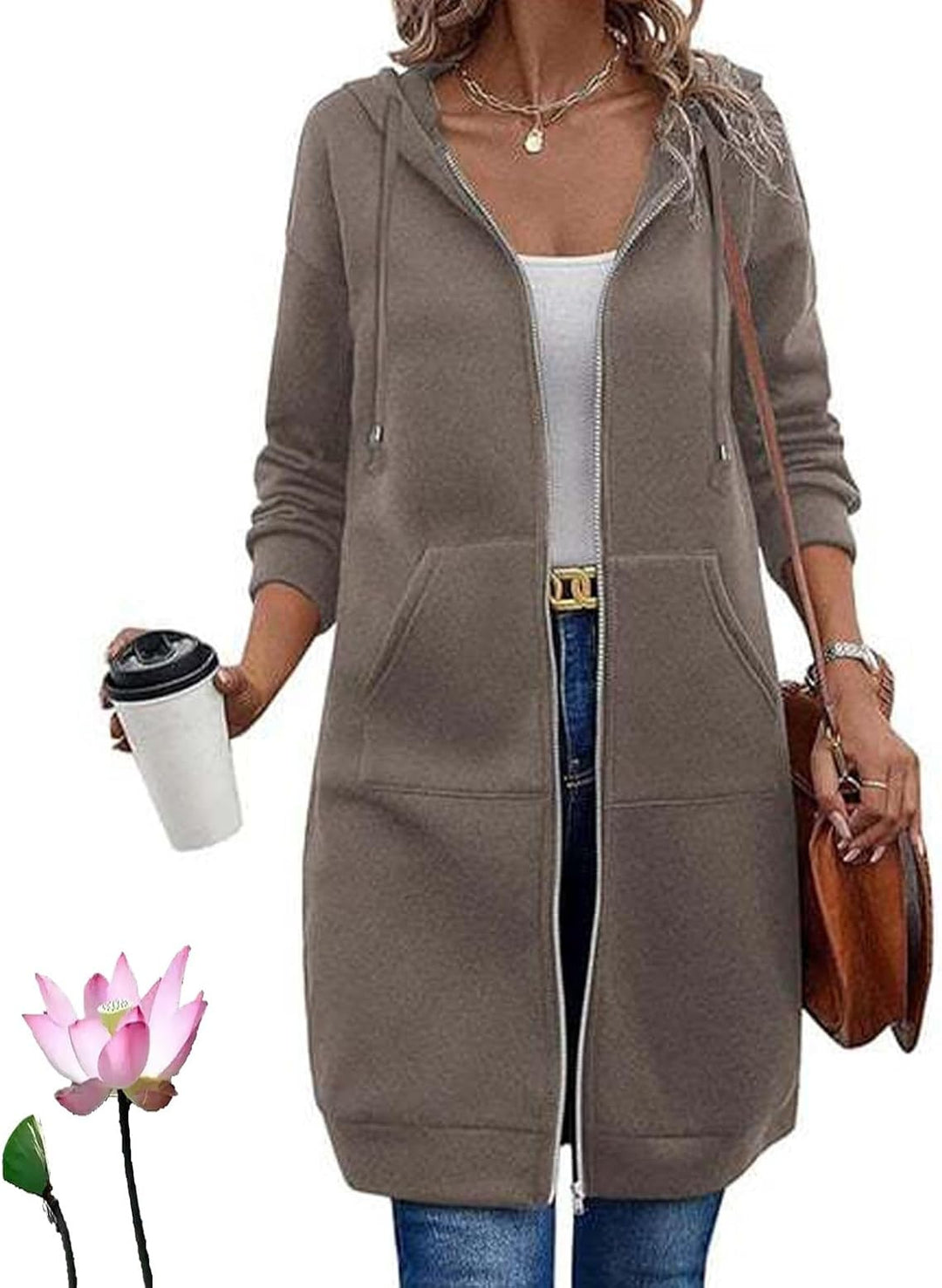 Women Casual Long Sleeve Hoodie Jacket