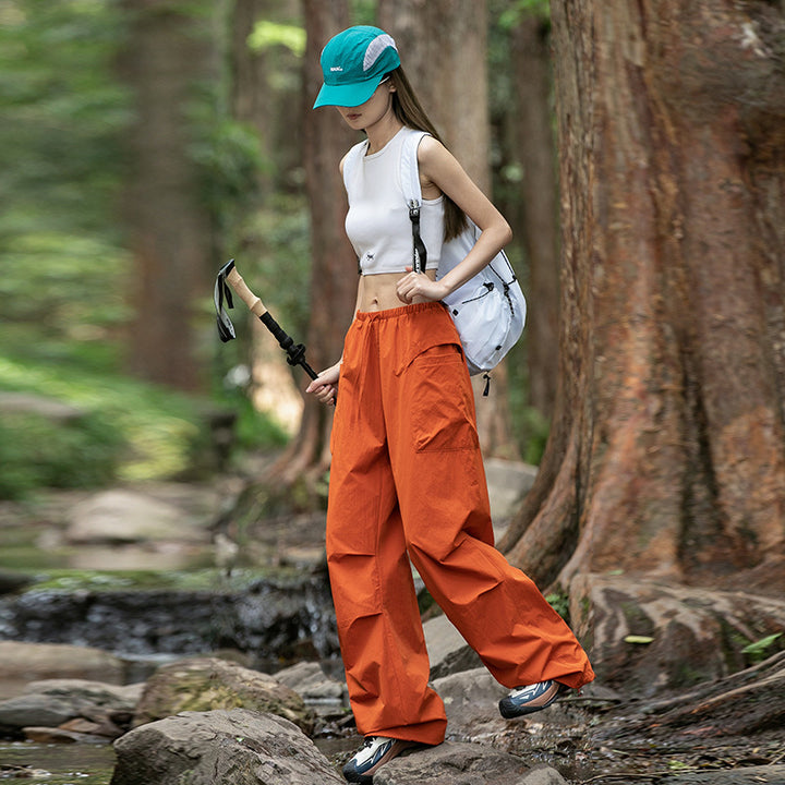 Women's loose technical trekking pants Mune Fashion