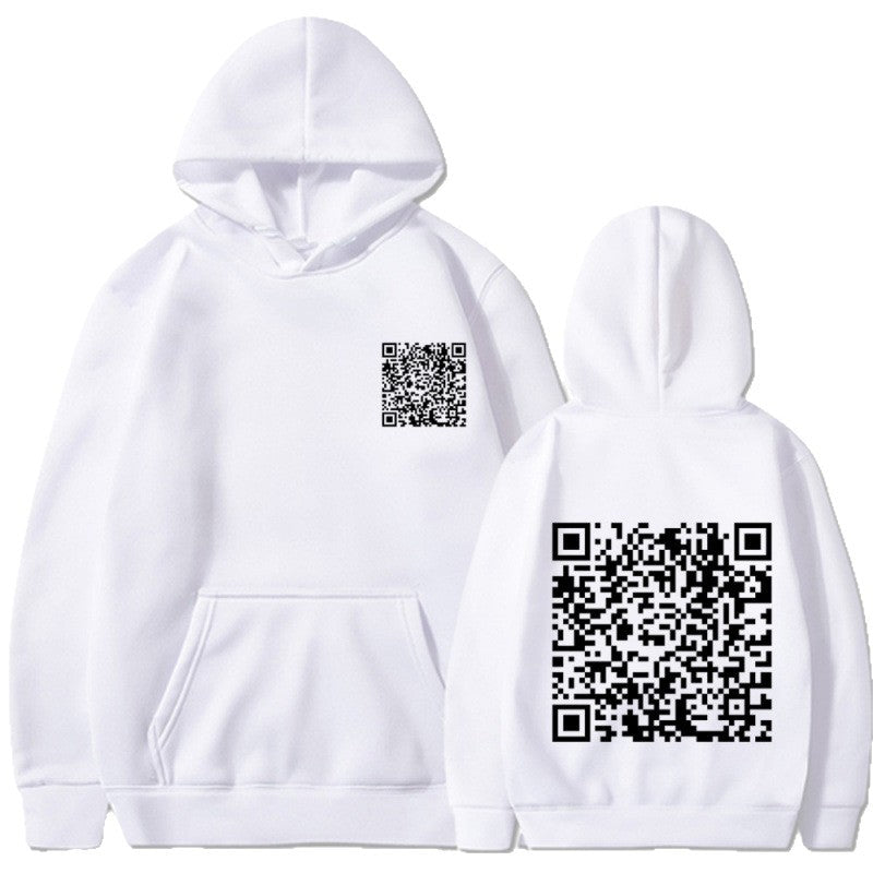 Women's Sporty Hoodie with QR Code Mune Fashion