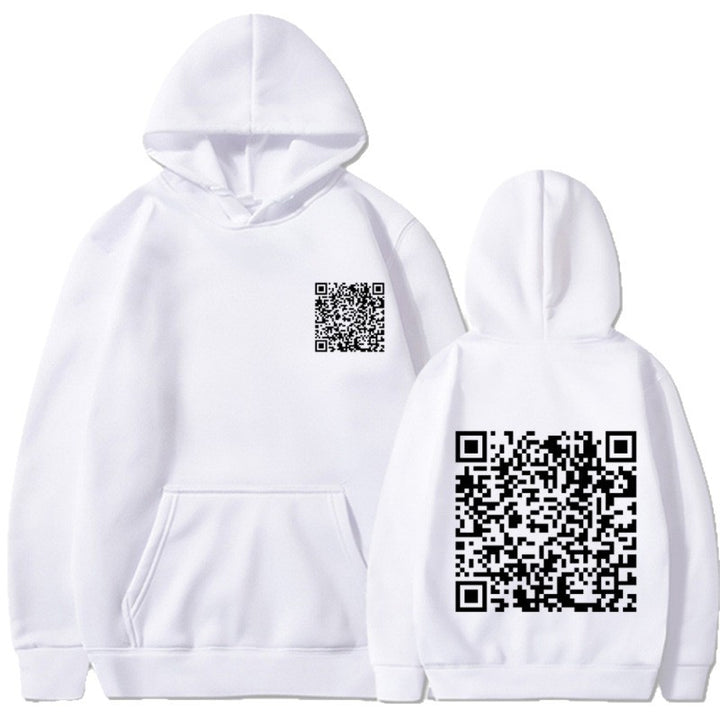 Women's Sporty Hoodie with QR Code Mune Fashion