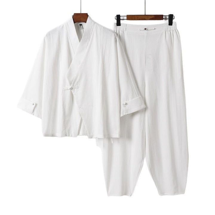 Men's Kimono Jackets and Harem Pants Set Mune Fashion