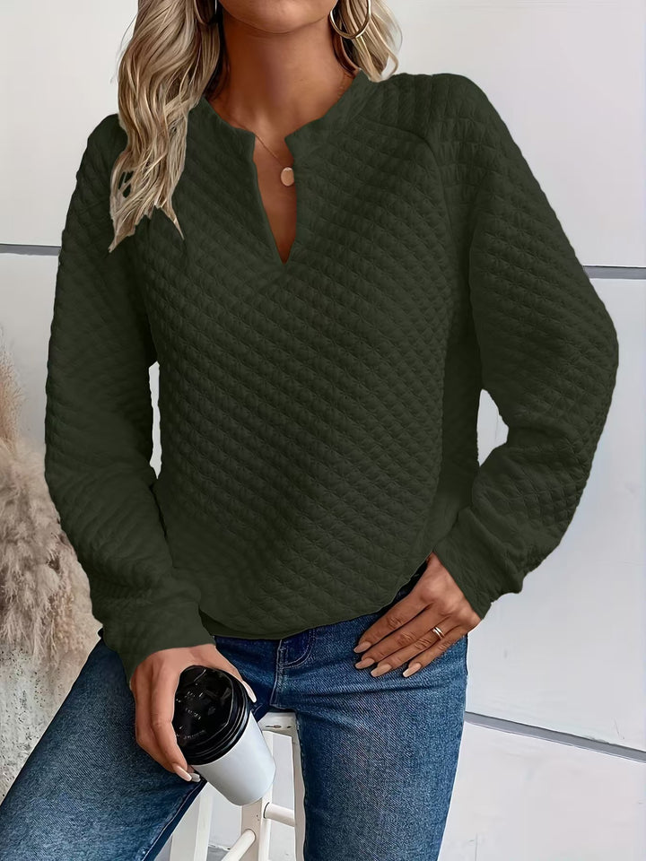 Women Stylish Stand-Up Collar Sweater Mune Fashion