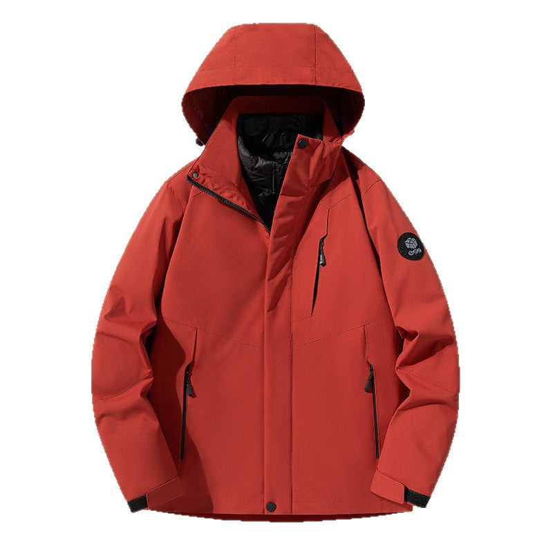 Men's triple combinable functional jacket with detachable quilted vest Mune Fashion