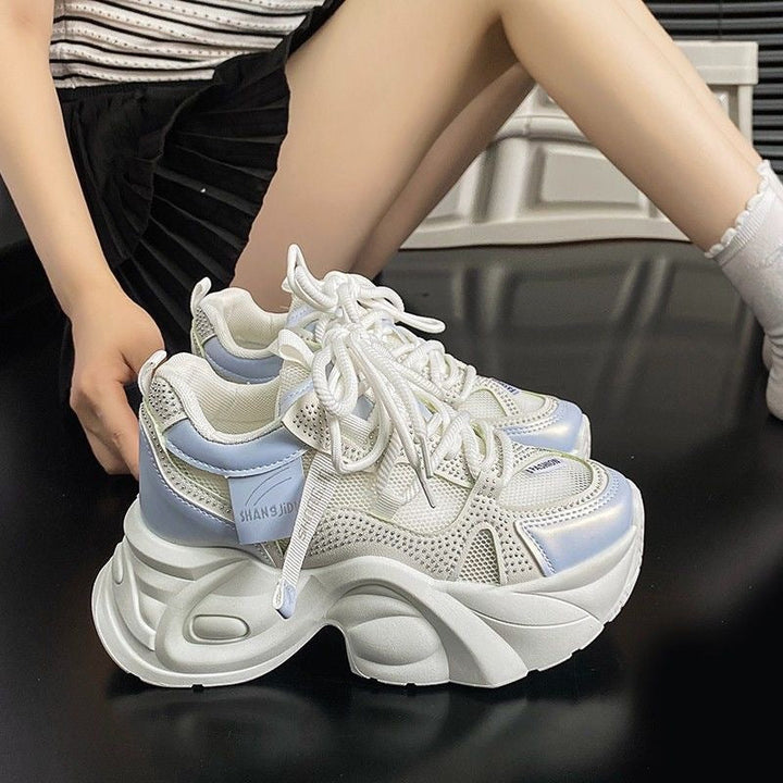 Ladies Chunky Sneakers with reflective elements and innovative cushioning Mune Fashion