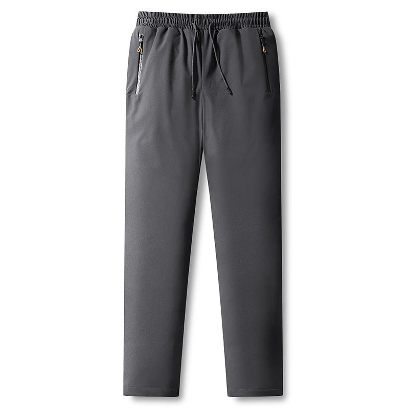 Men's Technical Jogging Pants with High Comfort Waistband, Tapered Cut and Stretch Fabric Mune Fashion