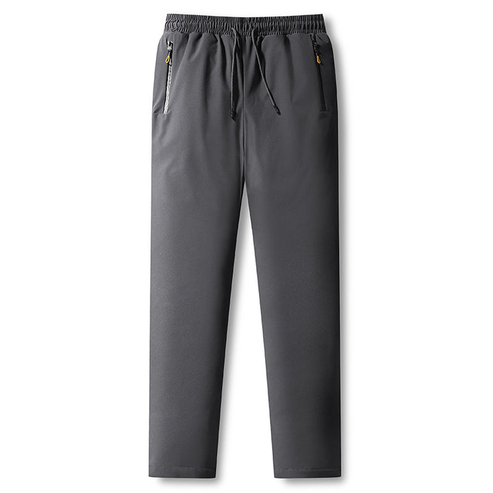 Men's Technical Jogging Pants with High Comfort Waistband, Tapered Cut and Stretch Fabric Mune Fashion