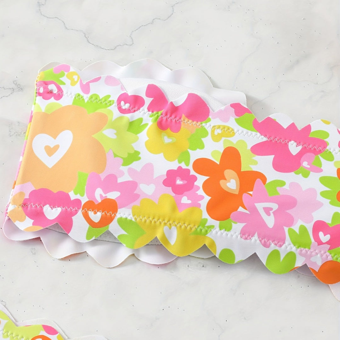 Women's Bikini Set with Floral Pattern Mune Fashion