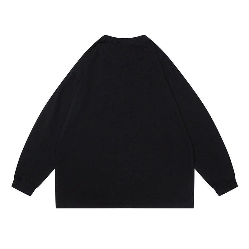 Unisex Oversize Long Sleeve made of heavy cotton blend with raglan sleeves and ribbed cuffs Mune Fashion