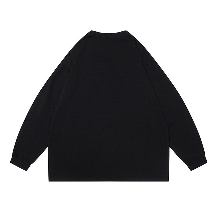 Unisex Oversize Long Sleeve made of heavy cotton blend with raglan sleeves and ribbed cuffs Mune Fashion