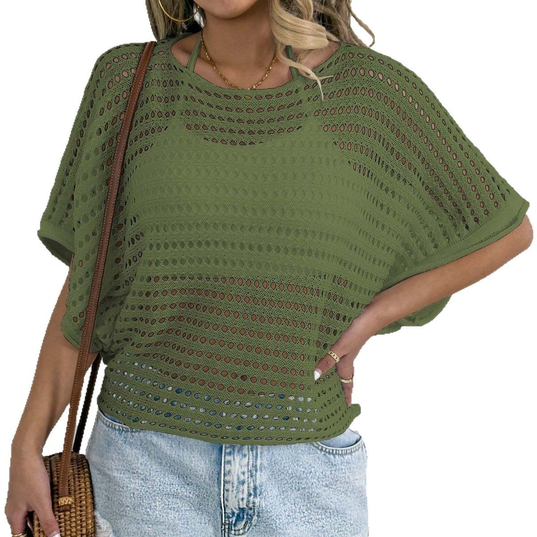 Ladies airy mesh T-shirt Mune Fashion