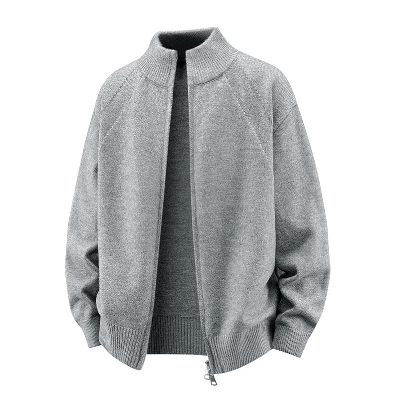 Men's Stylish Zip-Up Cardigan Mune Fashion