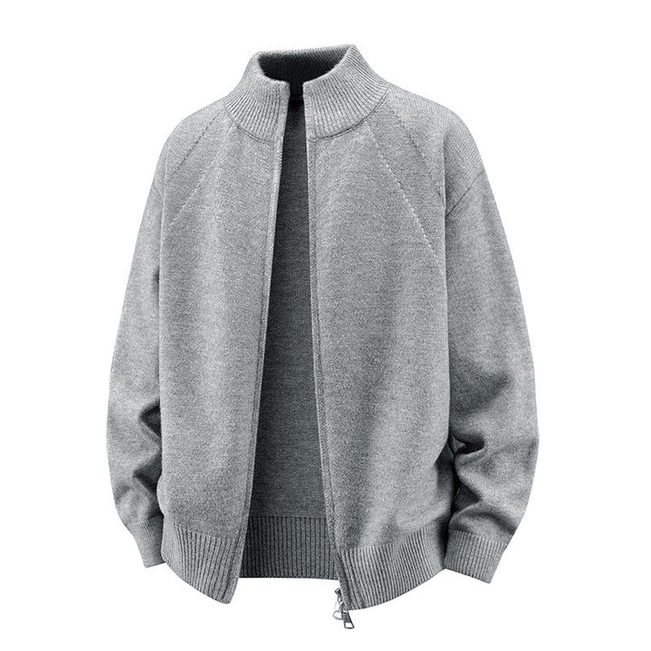 Men's Stylish Zip-Up Cardigan Mune Fashion