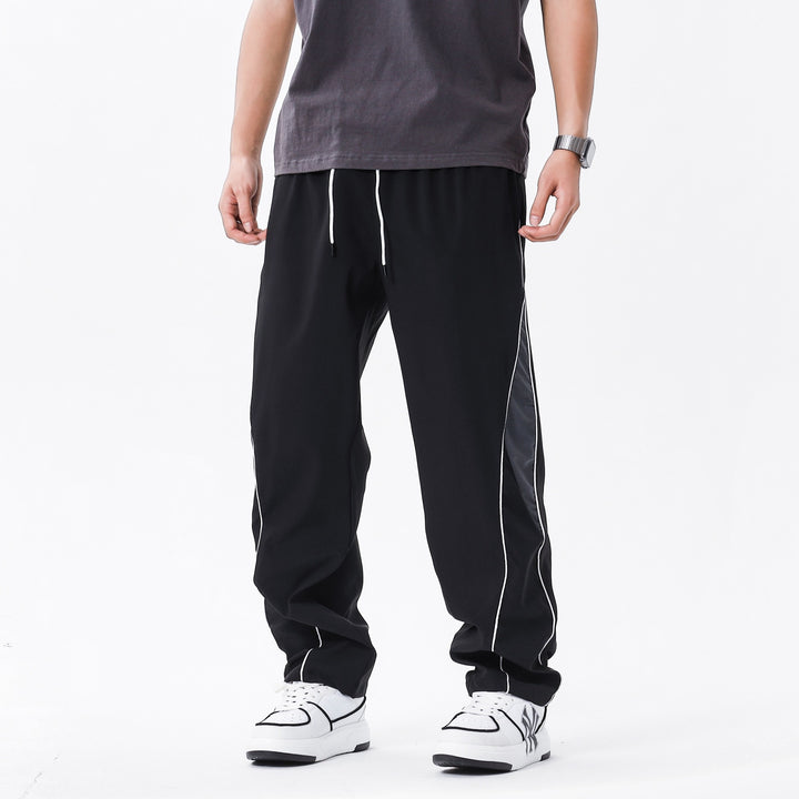 Men's sporty training pants with elastic waistband Mune Fashion